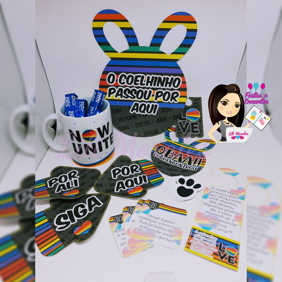 Kit Caça aos Ovos Mod 03 Now United