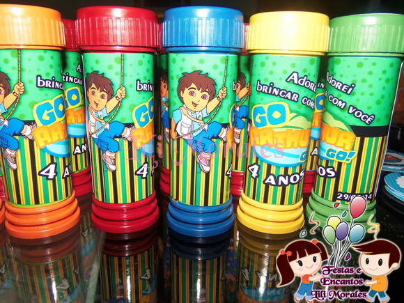 Kit Diversão Saquinho Metalizado Diego