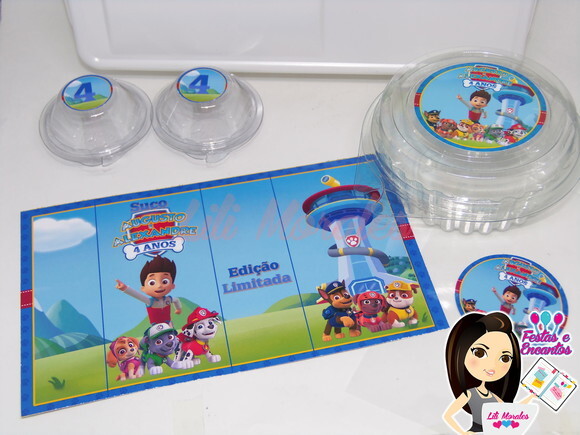 Kit Escola Nº01 - Maleta Lanche Patrulha Canina