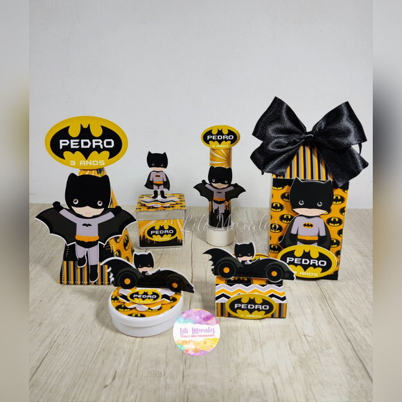 Kit Scrap Batman - 30 Itens