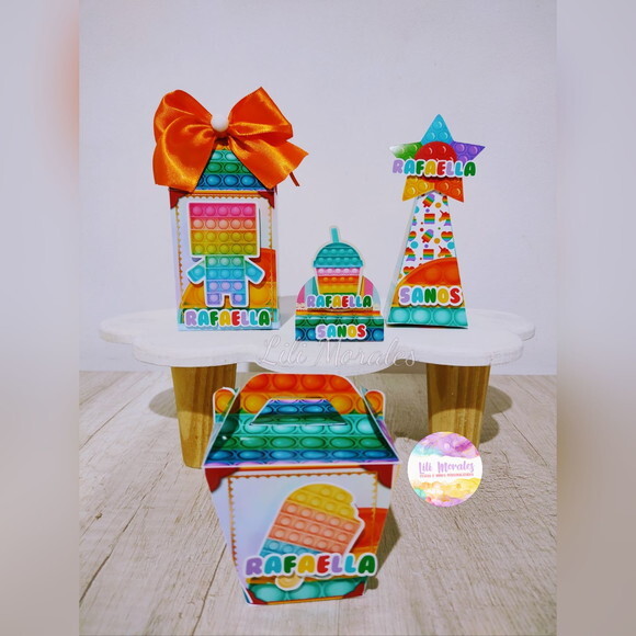 Kit Scrap Pop It - 20 Itens