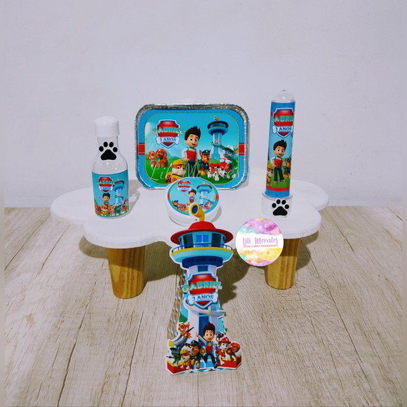 Kit Simples 02 Patrulha Canina - 50 Itens
