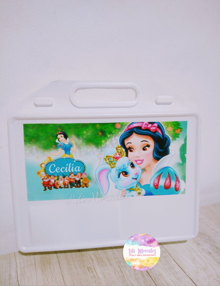 Maleta Lanche Branca De Neve