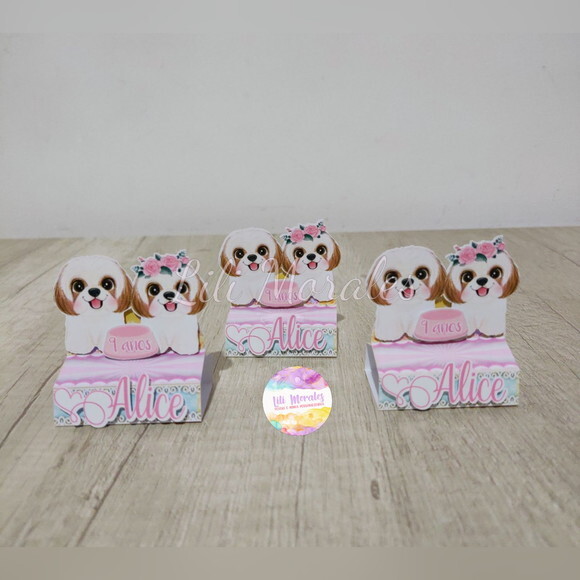Porta chocolate Duplo Cachorrinho