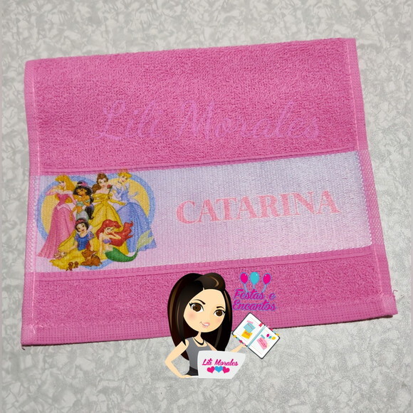 Toalhinha p/ Lanche Princesas