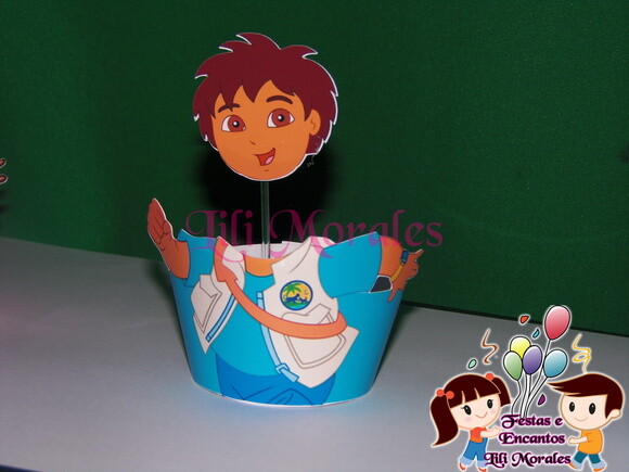 Wrapper e Topper Dora e Diego Go