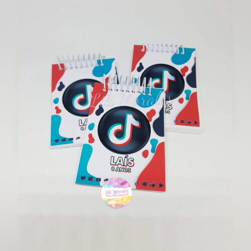 Bloquinho Personalizado Tik Tok