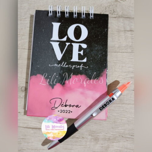 Bloquinho Anotações A6 Mod 34 Love
