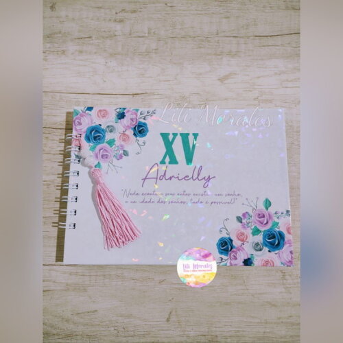 Caderno De Mensagens Debutante