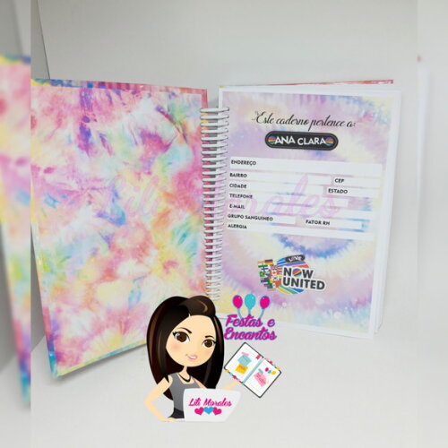 Caderno Now United A5
