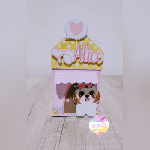 Caixa Casinha Cachorrinho