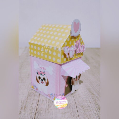 Caixa Casinha Cachorrinho