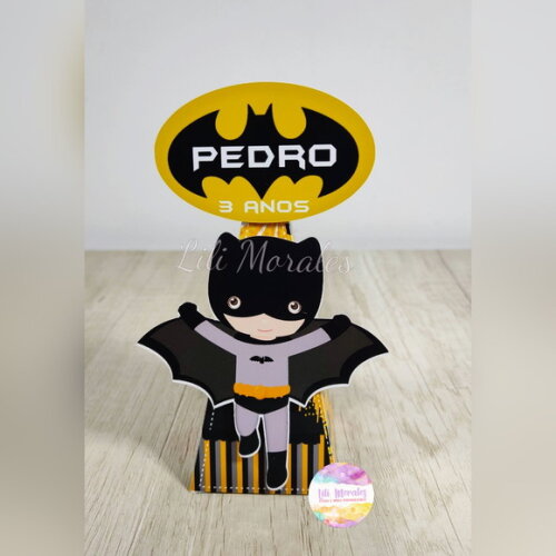 Caixa Piramide Batman