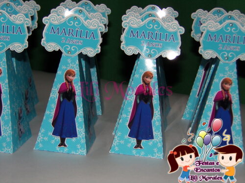Caixa Piramide Frozen