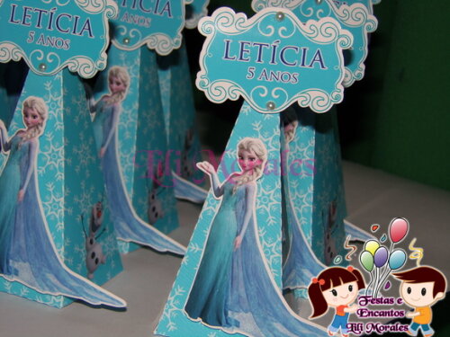 Caixa Piramide Frozen