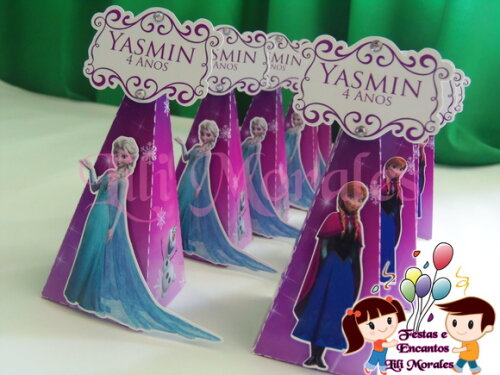 Caixa Piramide Frozen