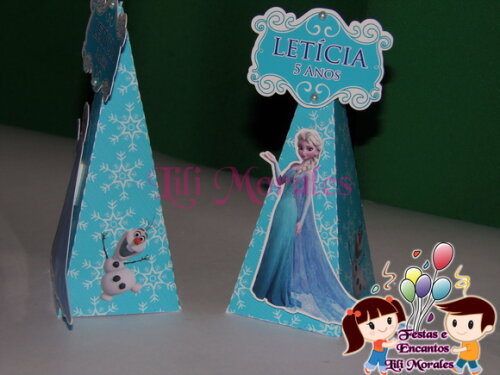 Caixa Piramide Frozen