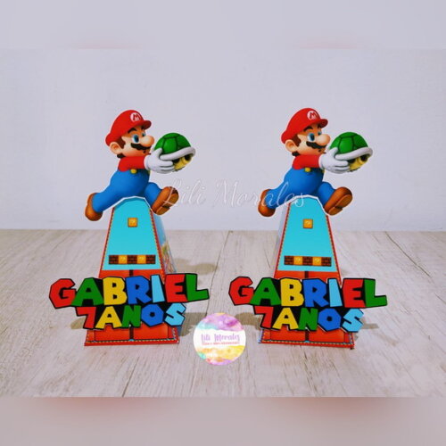 Caixa Piramide Super Mario