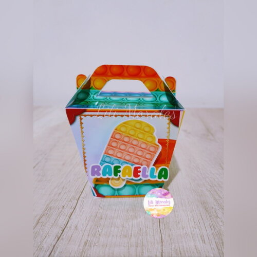 Caixa Sushi Alça Pop It