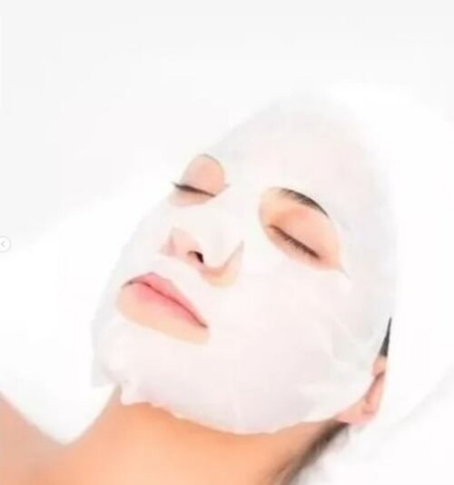 Cartão c/ máscara facial Dia da Mulher