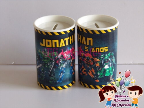 Cofrinho Transformers
