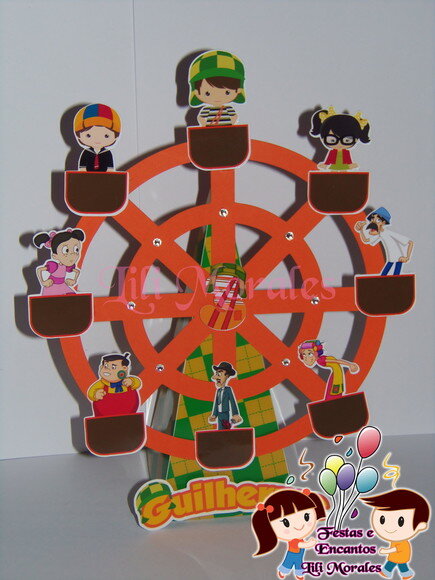 Cone Roda Gigante Turma do Chaves