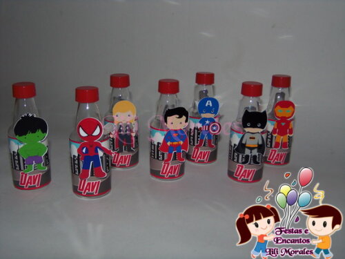 Garrafinha Herois Vingadores