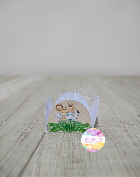 Forminha Para Doces Safari Mod 01