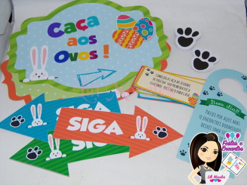 Kit Caça aos Ovos Mod 01