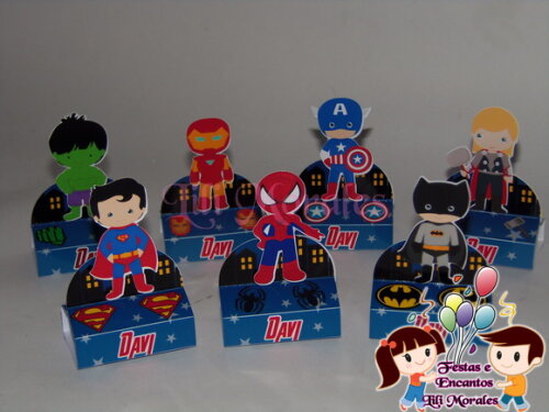 Kit Scrap Vingadores 05 Itens