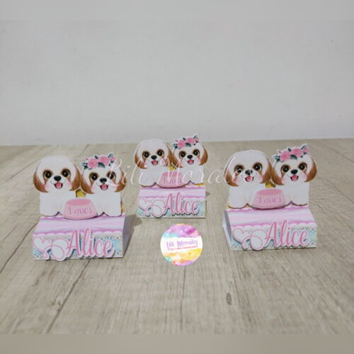 Porta chocolate Duplo Cachorrinho