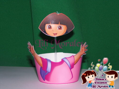 Wrapper e Topper Dora e Diego Go