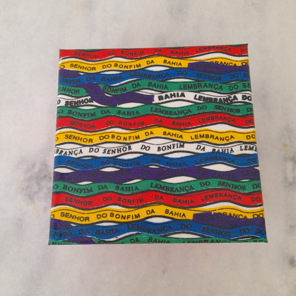 Caixa em mdf para joia/biju lembrança da bahia