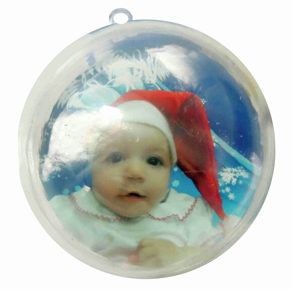 Bolinha de natal personalizada