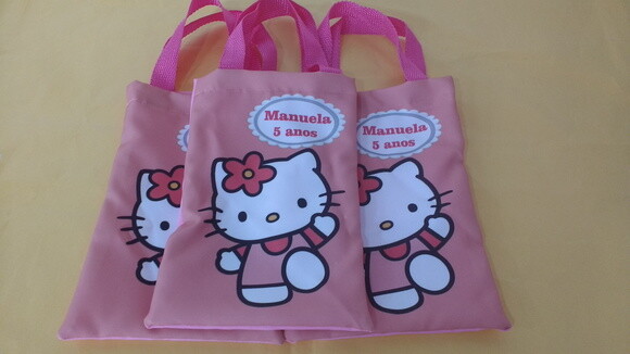 Bolsinha Hello Kitty Rosa