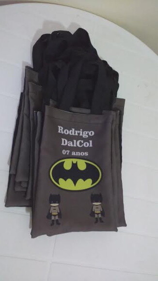 Bolsinhas Personalizadas Batman