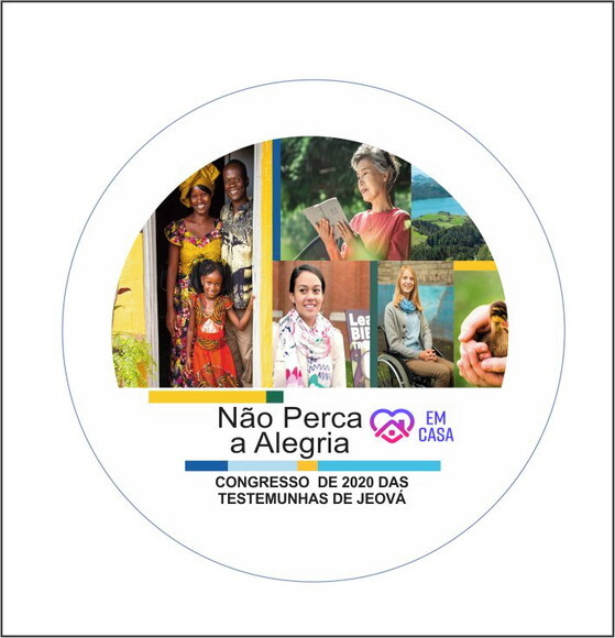 Boton Botton JW Congresso Testemunha de Jeová 2020 - 3,8cm