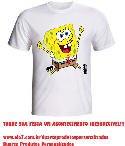 camisa Bob esponja