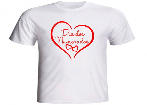 camisa dia dos namorados