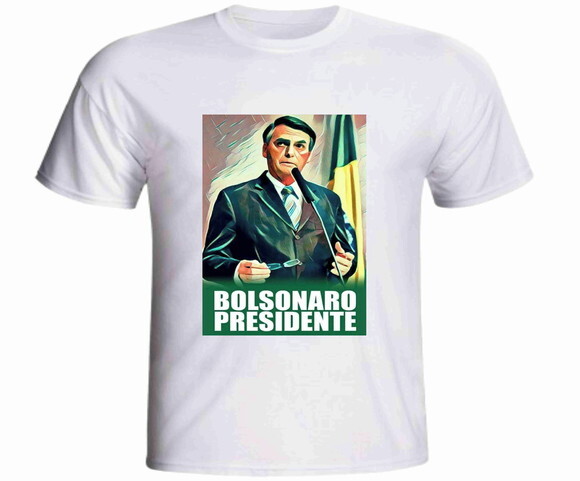 Camisa Jair Bolsonaro Presidente