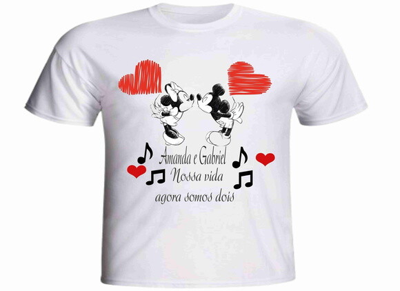 camisa micky apaixonado