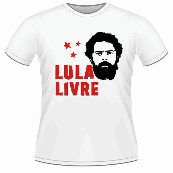 Camisa Personalizada Lula Livre