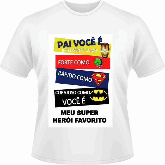 Camisa Personalizada Pai