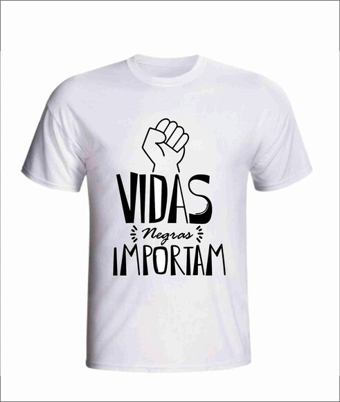 Camisa Personalizada Vidas Negras Importam
