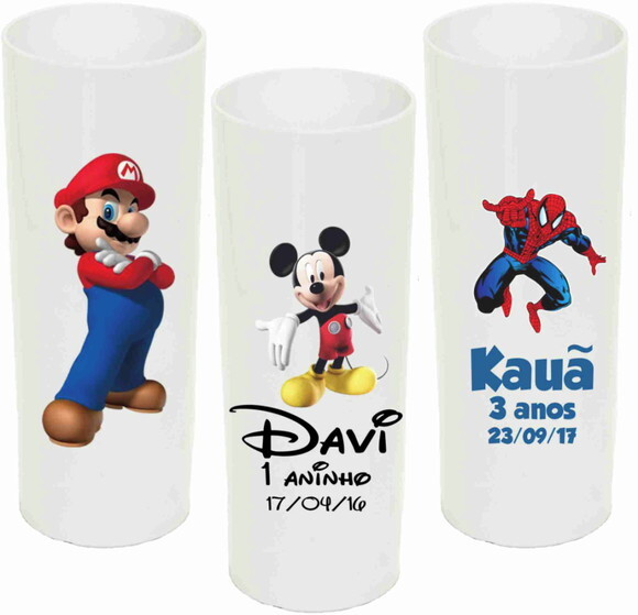 Copo Long Drink - Estampado Direto no Copo