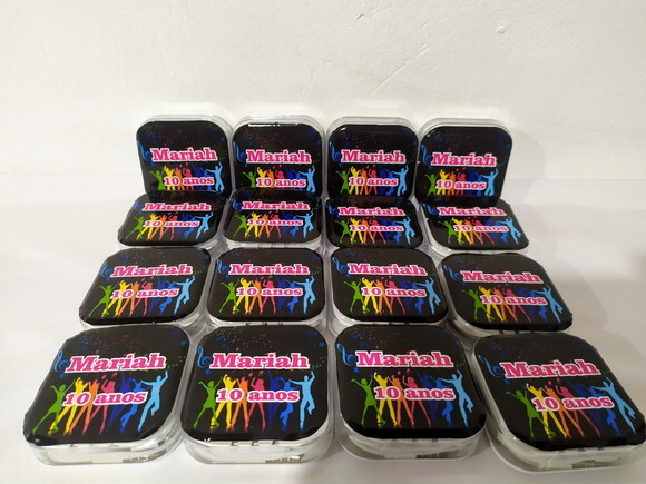 Fone de Ouvido Personalizado Pequeno com microfone
