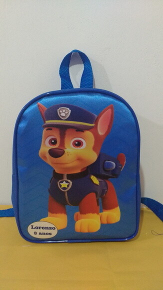 mochila patrulha canina Chase
