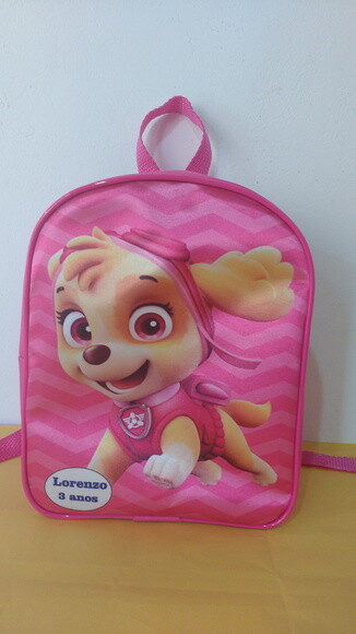 Mochila Patrulha Canina Skye