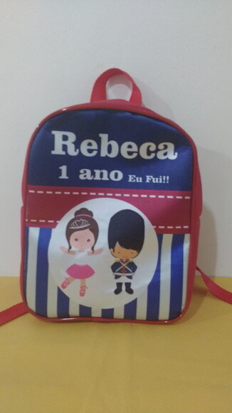mochila soldadinho de chumbo