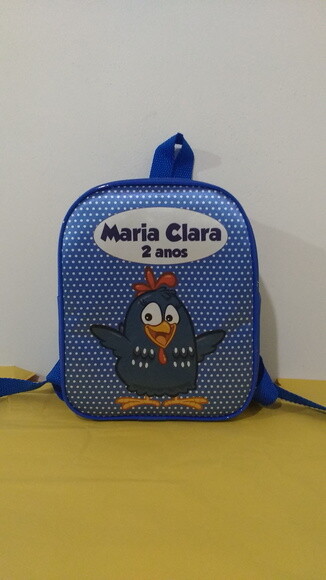 Mochilas Personalizadas Galinha Pintadinha